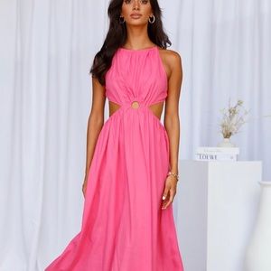 Chill Moments - Maxi Dress Pink